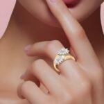 ⁦خاتم ذهب عيار 18 الوزن 1.98 جرام⁩ - الصورة ⁦2⁩