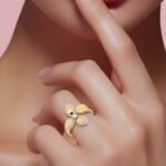 ⁦خاتم ذهب عيار 18 الوزن 4 جرام⁩ - الصورة ⁦2⁩