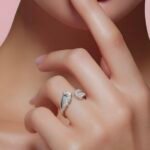 ⁦خاتم ذهب عيار 18 الوزن 1.32 جرام⁩ - الصورة ⁦2⁩