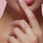 ⁦خاتم ذهب عيار 18 الوزن 2.52 جرام⁩ - الصورة ⁦2⁩
