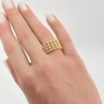 ⁦اسواره ذهب عيار 18 الوزن 22.48 جرام⁩ - الصورة ⁦4⁩