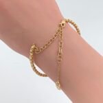 ⁦اسواره ذهب عيار 18 الوزن 9.44 جرام⁩ - الصورة ⁦4⁩