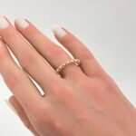 ⁦اسواره ذهب عيار 18 الوزن 9.44 جرام⁩ - الصورة ⁦2⁩