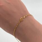 ⁦كف ذهب عيار 21 الوزن 2.74 جرام⁩ - الصورة ⁦2⁩