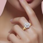 ⁦خاتم ذهب عيار 18 وزن 2.08 جرام لمسة أنيقة لكل يوم⁩ - الصورة ⁦2⁩