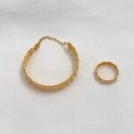 ⁦كف اطفال عيار  21 الوزن 4.70 جرام⁩ - الصورة ⁦2⁩