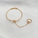 ⁦كف اطفال عيار  21 الوزن 3.02 جرام⁩ - الصورة ⁦2⁩