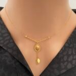 عقد ذهب عيار 21 الوزن 1.39 جرام