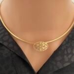 عقد ذهب عيار 21الوزن 3.52 جرام