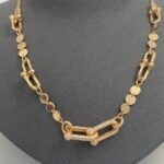 ⁦عقد ذهب عيار 18 الوزن 11.93 جرام⁩ - الصورة ⁦2⁩