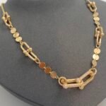 ⁦عقد ذهب عيار 18 الوزن 11.93 جرام⁩ - الصورة ⁦4⁩