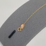⁦اسواره ذهب عيار 21 وزن 0.70 جرام أناقة يومية بسيطة⁩ - الصورة ⁦2⁩