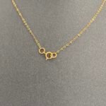 ⁦عقد ذهب عيار 21 الوزن 2.40 جرام⁩ - الصورة ⁦2⁩