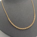 ⁦عقد ذهب عيار 18 الوزن 1.78 جرام⁩ - الصورة ⁦4⁩