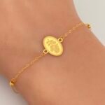 ⁦اسواره ذهب عيار 21 الوزن 0.62 جرام⁩ - الصورة ⁦3⁩