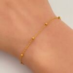 ⁦‎اسواره ذهب عيار 21 الوزن 0.90 جرام⁩ - الصورة ⁦3⁩