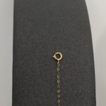 ⁦عقد وإسواره ذهب عيار 18 الوزن 1.21 جرام⁩ - الصورة ⁦4⁩