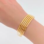 ⁦اسواره وخاتم ذهب عيار 21 الوزن 10.94 جرام⁩ - الصورة ⁦3⁩