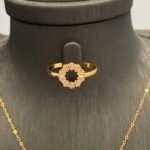 ⁦نصف طقم ذهب عيار 21 الوزن 4.90 جرام⁩ - الصورة ⁦3⁩