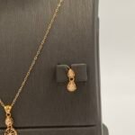 ⁦نصف طقم ذهب عيار 21 الوزن 3.02 جرام⁩ - الصورة ⁦4⁩