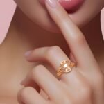 ⁦خاتم ذهب عيار 21⁩ - الصورة ⁦2⁩