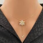 عقد ذهب عيار 18 الوزن 4.66 جرام