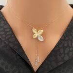 عقد ذهب عيار 18 الوزن 5.09 جرام