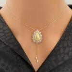 عقد ذهب عيار 18 الوزن 4.82 جرام