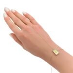 كف ذهب عيار 18 الوزن 1.87 جرام