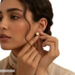 حلق  طبي ذهب عيار 18 الوزن 0.28 جرام