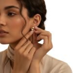 حلق طبي ذهب عيار 18 الوزن 0.33 جرام