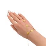 كف ذهب عيار 18 الوزن 0.98 جرام