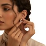 حلق طبي ذهب عيار 18 الوزن 0.23 جرام