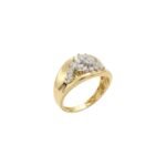 خاتم ذهب عيار 18 الوزن 2.91 جرام