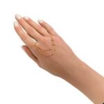 كف اوتار ذهب عيار 21 الوزن 1.10 جرام