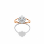 ⁦خاتم ذهب عيار 18 الوزن 1.30 جرام⁩ - الصورة ⁦2⁩