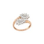 خاتم روز قولد ذهب عيار 18 الوزن 1.98 جرام