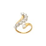 خاتم ذهب عيار 18 الوزن 2.53 جرام