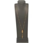 سبحه ذهب عيار 21 الوزن 3.21 جرام