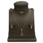 نصف طقم ذهب عيار 21 الوزن 3.32 جرام