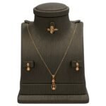 نصف طقم ذهب عيار 21 الوزن 3.02 جرام