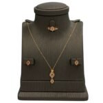 نصف طقم ذهب عيار 21 الوزن 2.96 جرام