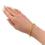 اسواره وخاتم ذهب عيار 21 الوزن 9.16 جرام