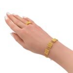 اسواره وخاتم ذهب عيار 21 الوزن 10.55