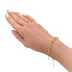 اسواره وخاتم ذهب عيار 21 الوزن 4.50 جرام