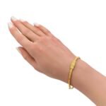 اسواره ذهب عيار 21 الوزن 5.91 جرام