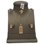 نصف طقم ذهب عيار 21 الوزن 4.50 جرام