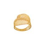 خاتم ذهب عيار 21 الوزن 1.55 جرام