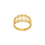 خاتم ذهب عيار 21 الوزن 1.30 جرام