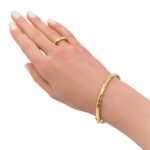 اسواره ذهب عيار 18 الوزن 6.80 جرام